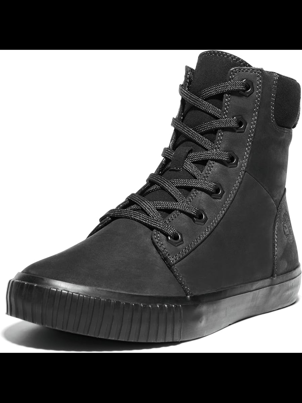 Timberland Black Leather Chukka Boots Womens Lace Up Casual Ankle Boots